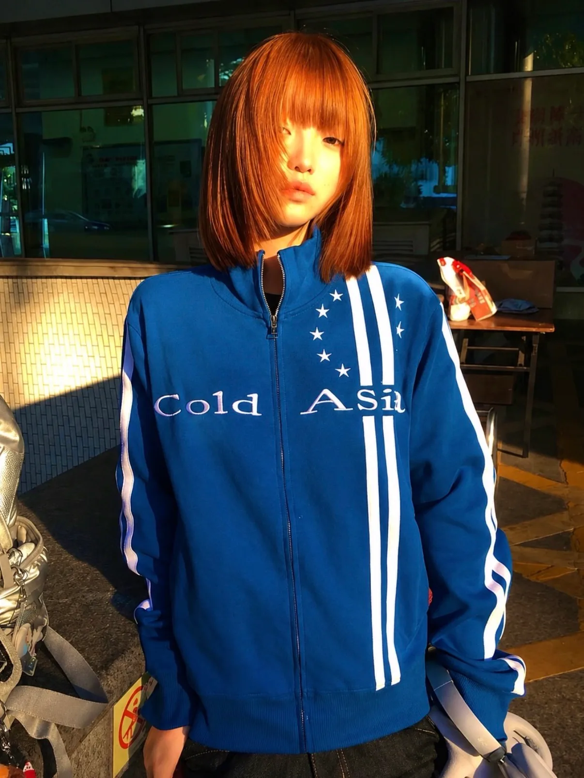 VOIDEN COLD ASIA STAR TRACK JACKET BLUE 3