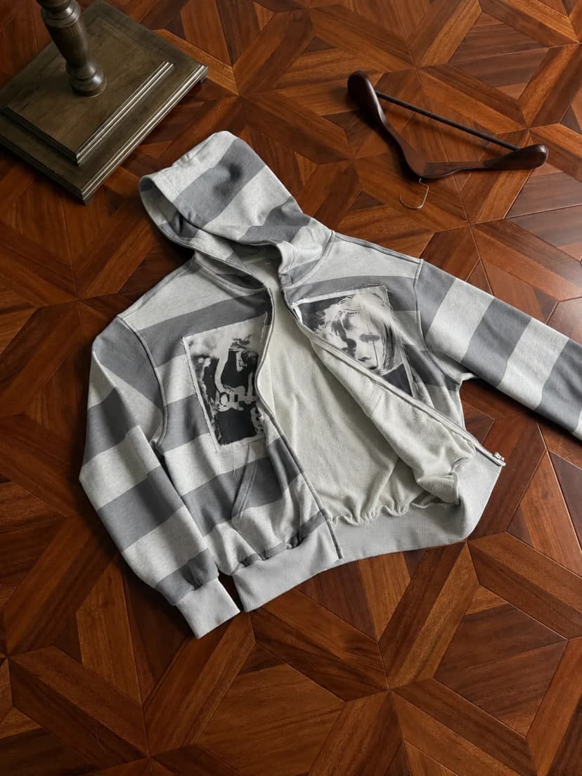 Static Youth Zip Hoodie 사진 1/4