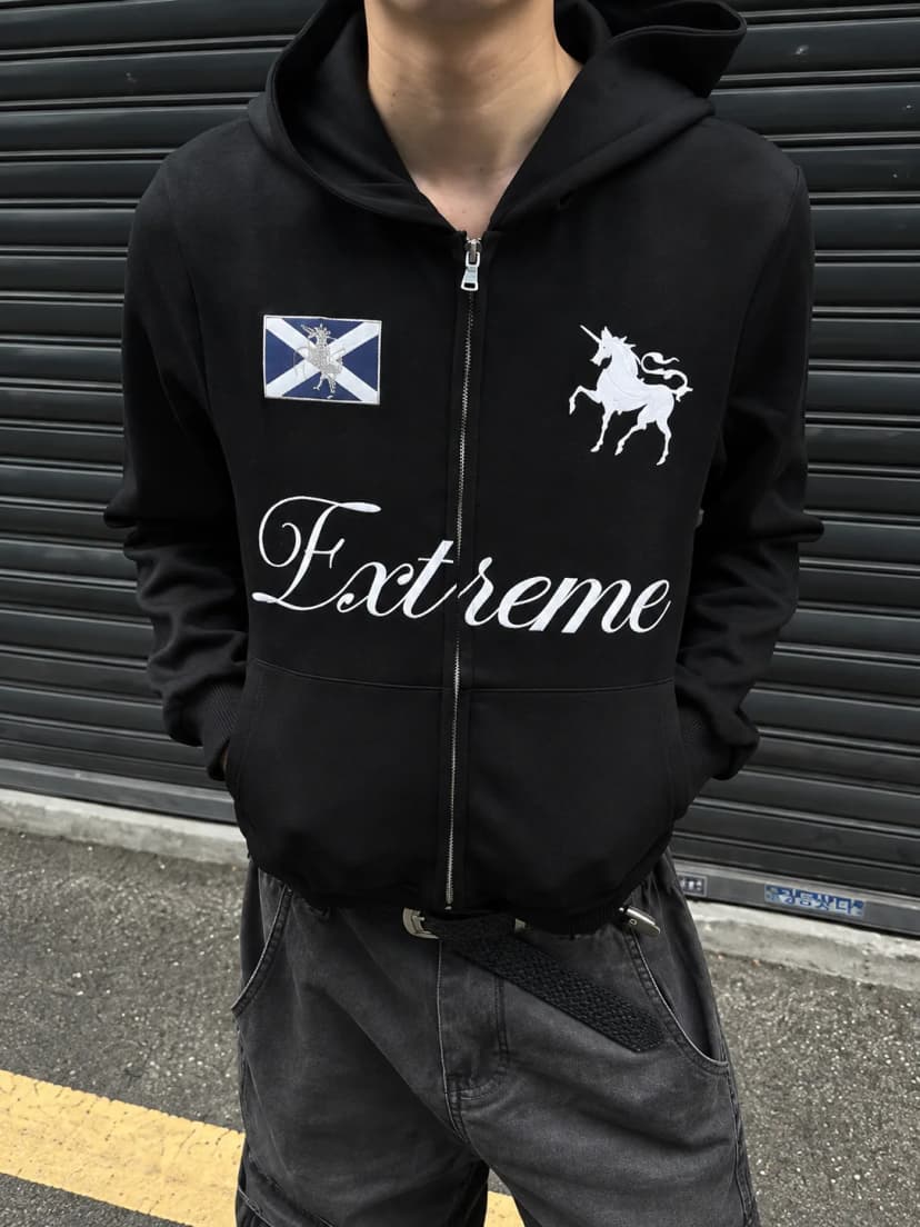 RIDER CREST ZIP-UP 사진 1/3