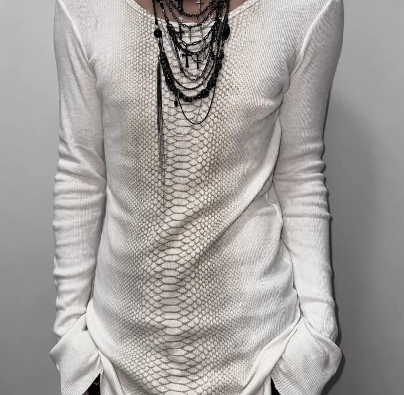 Snake Print Long Sleeve 사진 1/3