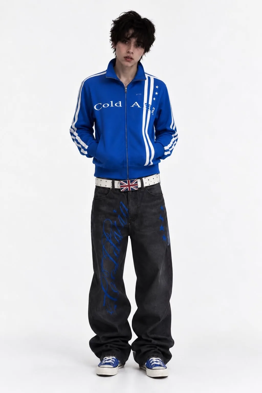 VOIDEN COLD ASIA STAR TRACK JACKET BLUE 4