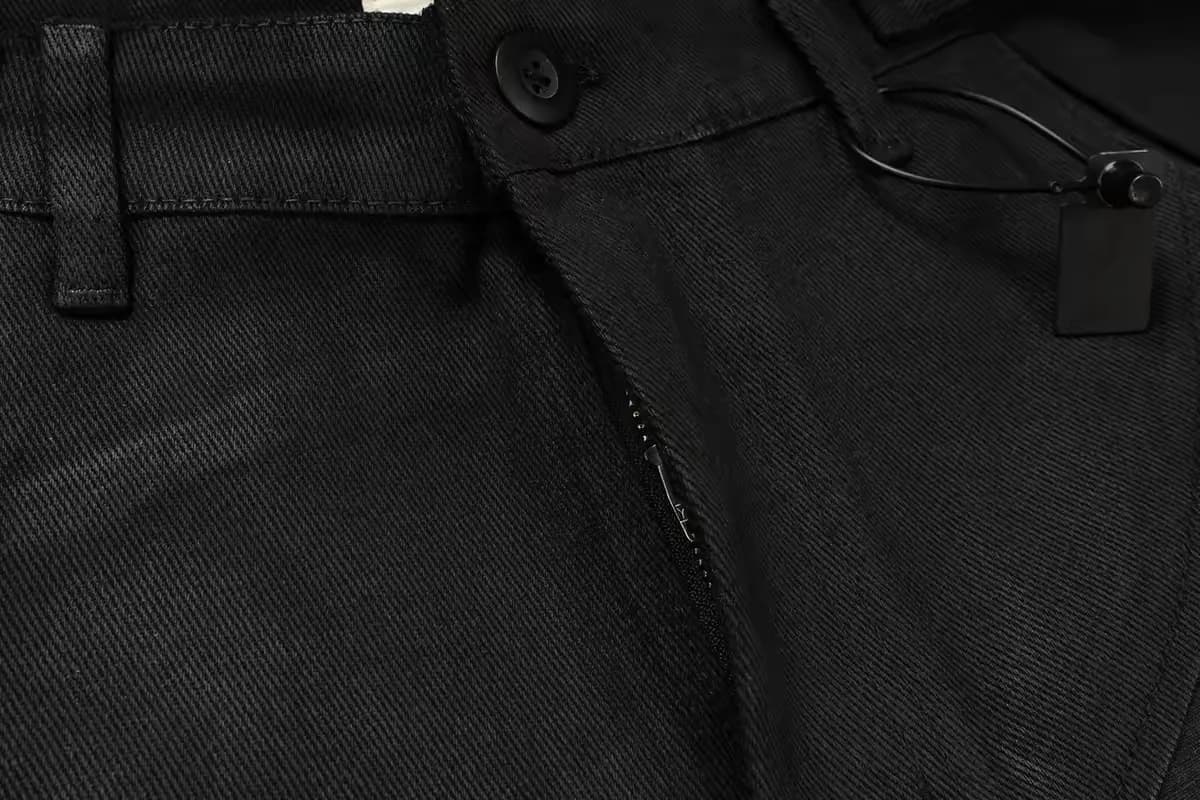 Arc Panel Coated Flare Pants 4
